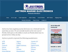 Tablet Screenshot of jaytron.com